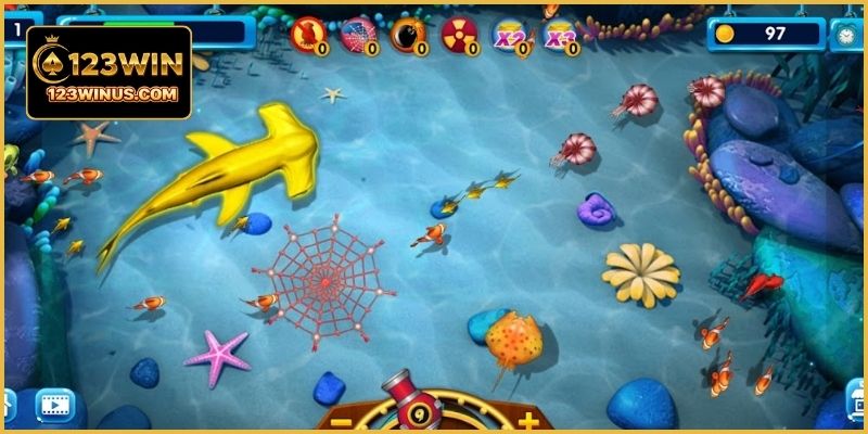 Người chơi áp dụng bí quyết bắn cá ăn xu để tối ưu xu trong bàn chơi