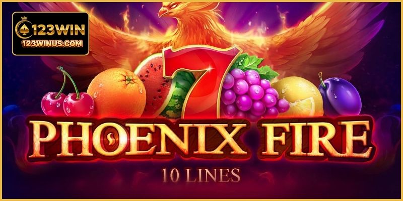 Phoenix Fire 123WIN - Nổ Hũ Phượng Hoàng Thưởng Cao Slot Phoenix Fire nổi bật với đồ họa phượng hoàng lửa và vòng quay kịch tính