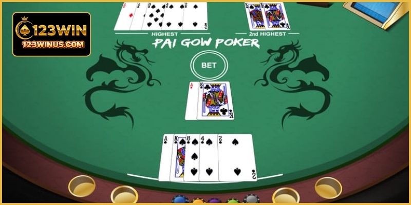 Kết quả ván bài xác định sau khi so sánh hai tay bài 