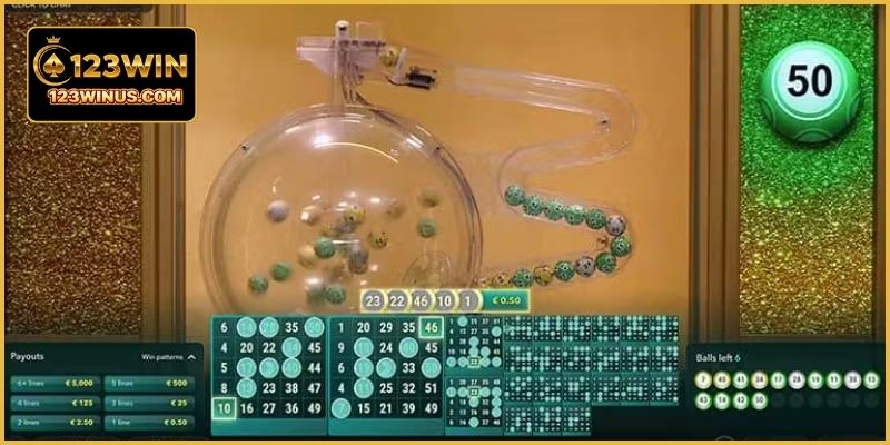 Mega Ball 123WIN – Chơi Quay Số Trực Tuyến Hấp Dẫn Hệ thống quay lồng bóng để xác định kết quả ngẫu nhiên